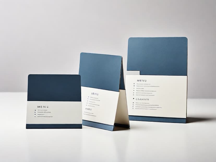 Menu Cards